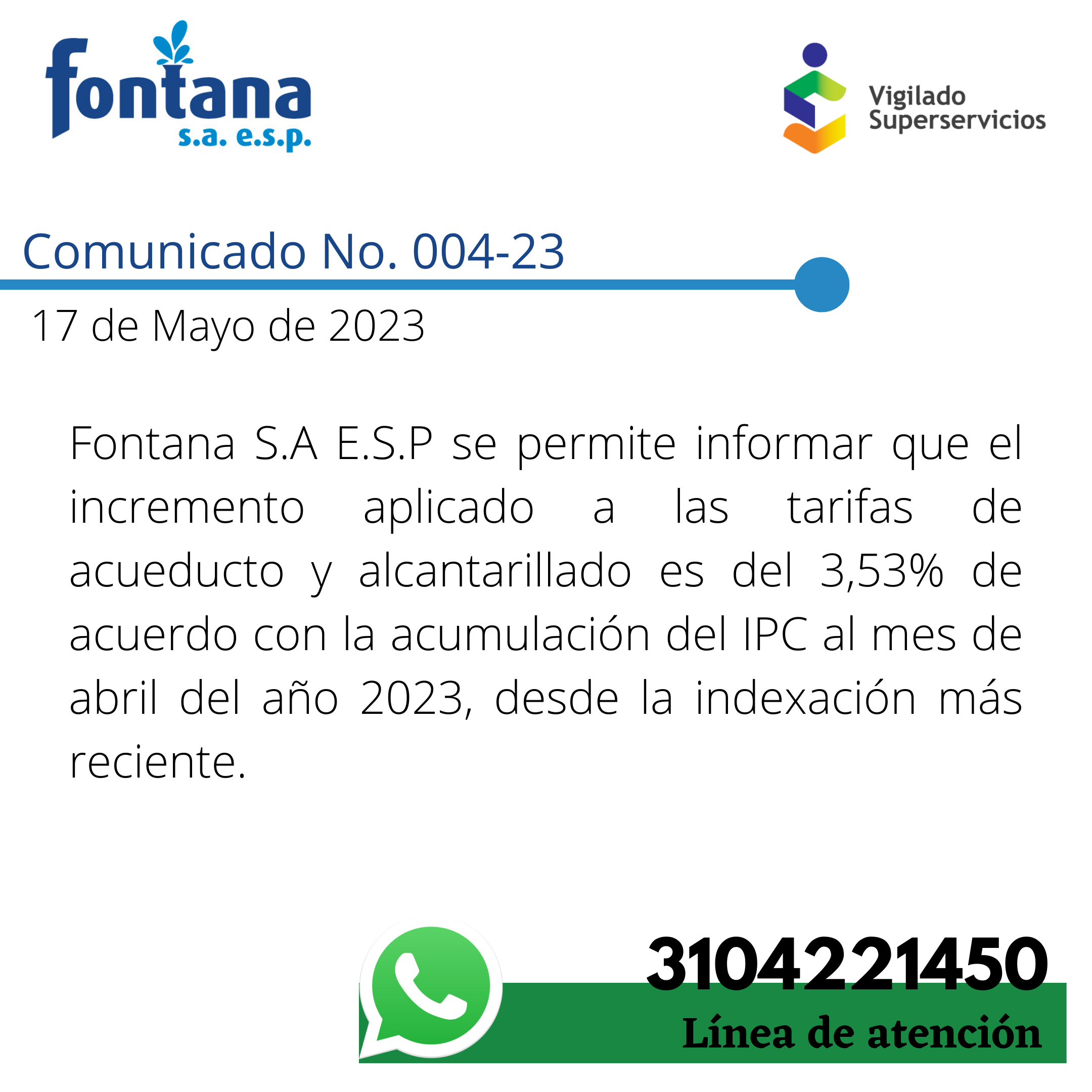 Comunicado No. 004-23 indexacion (17-05-2023)